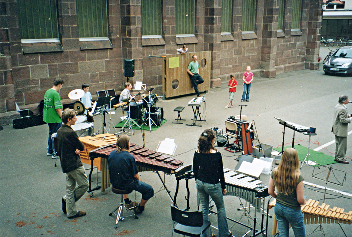 Schulhof Duderstadt 2005 